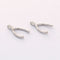 10pcs Real Gold Plated Brass Charm, Wish Bone Charm Pendant,Tiny Mini Wish Charm , Gold Wishbone