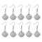 100pcs Surgical Stainless Steel Bezel Earring Studs Settings, Earrings Blanks,earrings Base