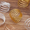 30pcs Brass coil ring