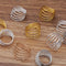 30pcs Brass coil ring