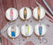 Handmade Round Photo Glass Cabochon surfboard 906