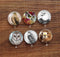 Handmade Round Photo Glass Cabochon Animal bird 955