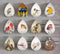 Handmade Teardrop Photo Glass Cabochons A607