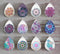 Handmade Teardrop Photo Glass Cabochons Pattern A642