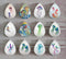 Handmade Teardrop Photo Glass Cabochons A654