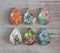 Handmade Teardrop Photo Glass Cabochons Plant flower A390