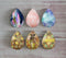 Handmade Teardrop Photo Glass Cabochons Geometry Glitter A423