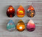 Handmade Teardrop Photo Glass Cabochons landscape A485