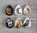 Handmade Teardrop Photo Glass Cabochons animal eagle A503