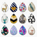 Handmade Teardrop Photo Glass Cabochons 39