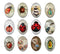 Handmade oval Photo Glass Cabochons insect A681