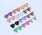 20pcs 12mm Heart Fish Scale Dragon Snake Skin Cabochons,Resin Druzy Cabochons,Mermaid Cabochons