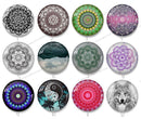 Handmade Round Photo Glass Cabochon Pattern 1265B