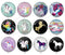 Handmade Round Photo Glass Cabochon unicorn 1426B