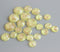 20pcs  10mm 12mm yellow Gold foil Faux Druzy Resin Cabochons, Glitter Resin Cabochons