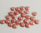 20pcs 12mm Faux Druzy Resin Cabochons, Real Pink Silver Glitter Resin  Cabochons