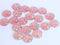 20pcs  12mm Faux Druzy Resin Cabochons, Glitter Resin Cabochons