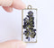 1pcs lavender Handmade real Resin pressed flower pendant necklace