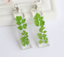 1pcs  Handmade Leaves Real Pressed flower pendant necklace,Pressed flower jewelry