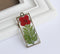 1pcs Handmade real Resin pressed flower pendant necklace