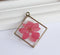 1pcs Handmade real Resin pressed flower pendant necklace