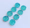 20pcs blue 12mm Faux Druzy Resin Cabochons, Glitter Resin 12mm Cabochons