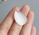 10 pieces Teardrop glass 18x25mm Cabochon