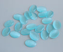 10 pieces oval 10x14mm 13x18mm 18x25mm glass Cabochons