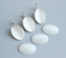 10 pieces oval 10x14mm 13x18mm 18x25mm glass Cabochons