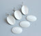 10 pieces oval 10x14mm 13x18mm 18x25mm glass Cabochons