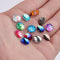 20pcs 8mm Druzy Cabochons,Mermaid Cabochons,8mm Resin Resin drill, fish scale Cabochons