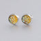 20pcs 8mm Faux Druzy Resin Gypsophila Stainless steel earrings