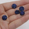 20pcs 8mm Druzy Cabochons Faux Druzies Cabochon Resin Kawaii Glitter Cabs Jewelry Findings