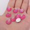 20pcs  12mm stripe Druzy Cabochons Faux DruziesCabochon, Resin Kawaii Glitter Cabs Jewelry Findings