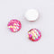 20pcs Resin 10mm Mermaid Cabochons, 10mm Fish Scale Dragon Snake Skin Cabochons