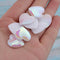 20pcs Heart 18mm Resin Mermaid Cabochons, Fish Scale Dragon Snake Skin 18mm Cabochons