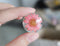 2pcs Handmade Resin 25mm 30mm Cabochons,real Pressed flower Pendant jewelry necklace