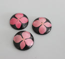 2pcs pressed flower pendant necklace, Real dried flower jewelry wholesale