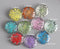 2pcs Handmade Resin 25mm Resin Cabochons,real Pressed flower necklace Pendant jewelry