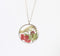 Pressed Flower Pendant Necklace, Real Dried Flower Resin Jewellery