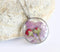 Pressed Flower Pendant Necklace, Real Dried Flower Resin Jewellery