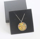 Pressed Flower Pendant Necklace, Real Dried Flower Resin Jewellery