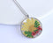 Pressed Flower Pendant Necklace, Real Dried Flower Resin Jewellery