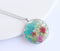 Pressed Flower Pendant Necklace, Real Dried Flower Resin Jewellery