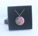 Pressed Flower Pendant Necklace, Real Dried Flower Resin Jewellery