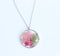 Pressed Flower Pendant Necklace, Real Dried Flower Resin Jewellery