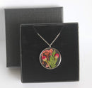 Pressed Flower Pendant Necklace, Real Dried Flower Resin Jewellery