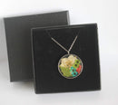 Pressed Flower Pendant Necklace, Real Dried Flower Resin Jewellery