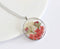 Pressed Flower Pendant Necklace, Real Dried Flower Resin Jewellery