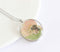 Pressed Flower Pendant Necklace, Real Dried Flower Resin Jewellery